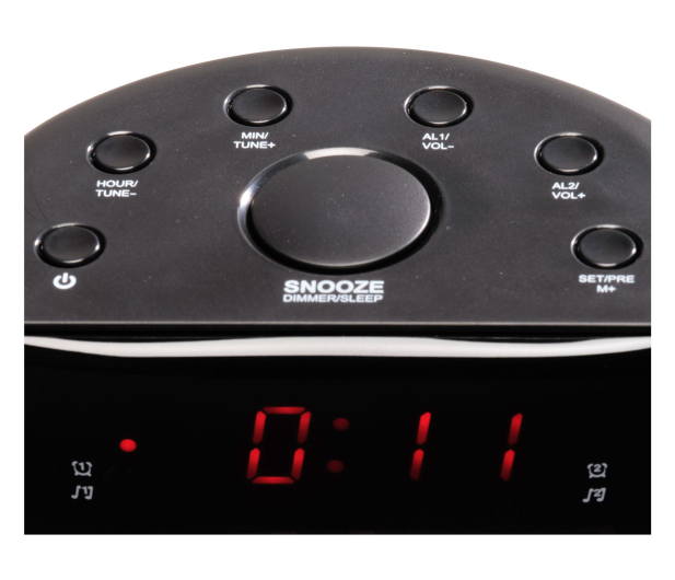 Denver Radiobudzik Denver CR-430 czarny - 1535087 - zdjęcie 5